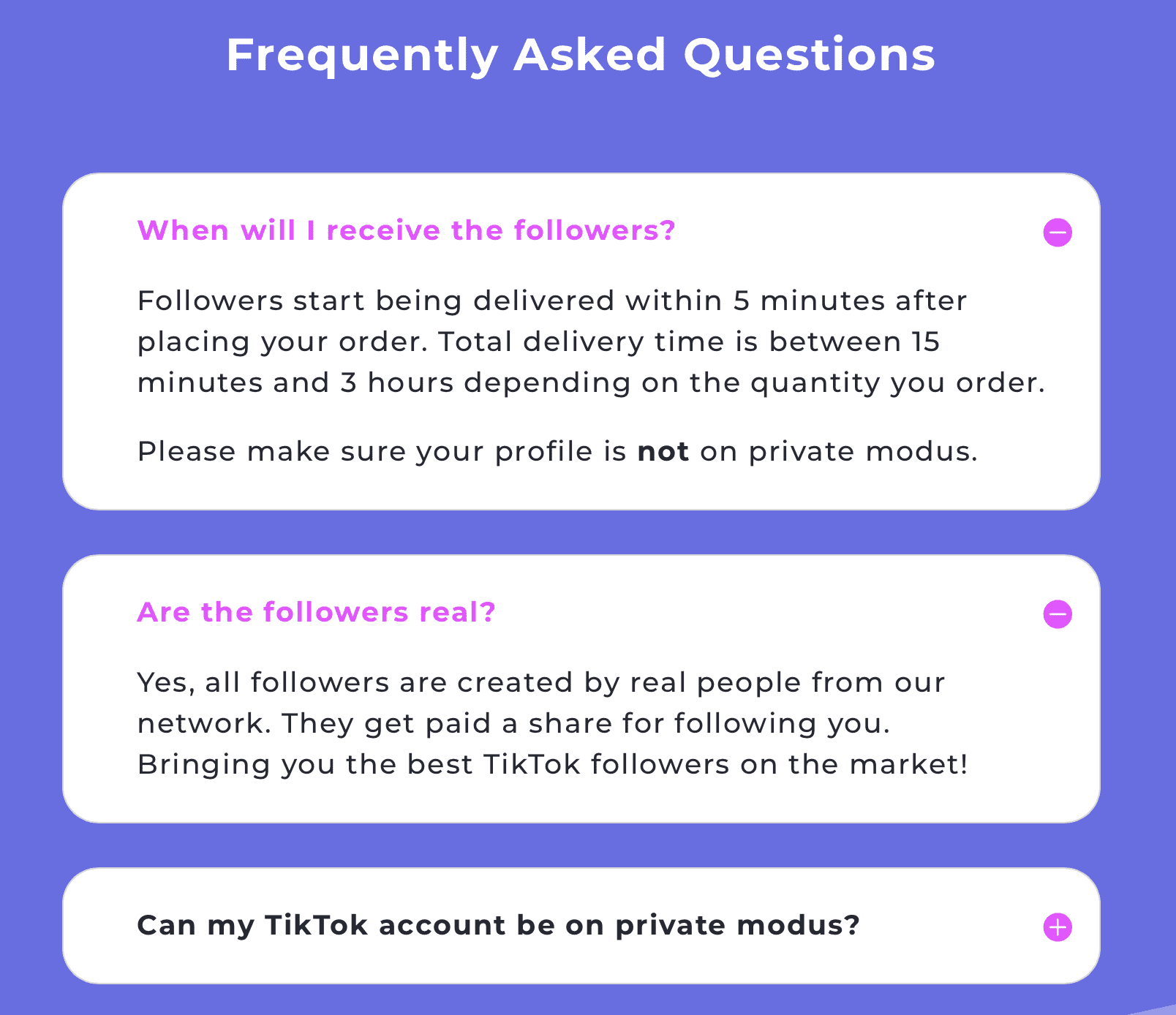 Frequently Asked Questions tikfuel